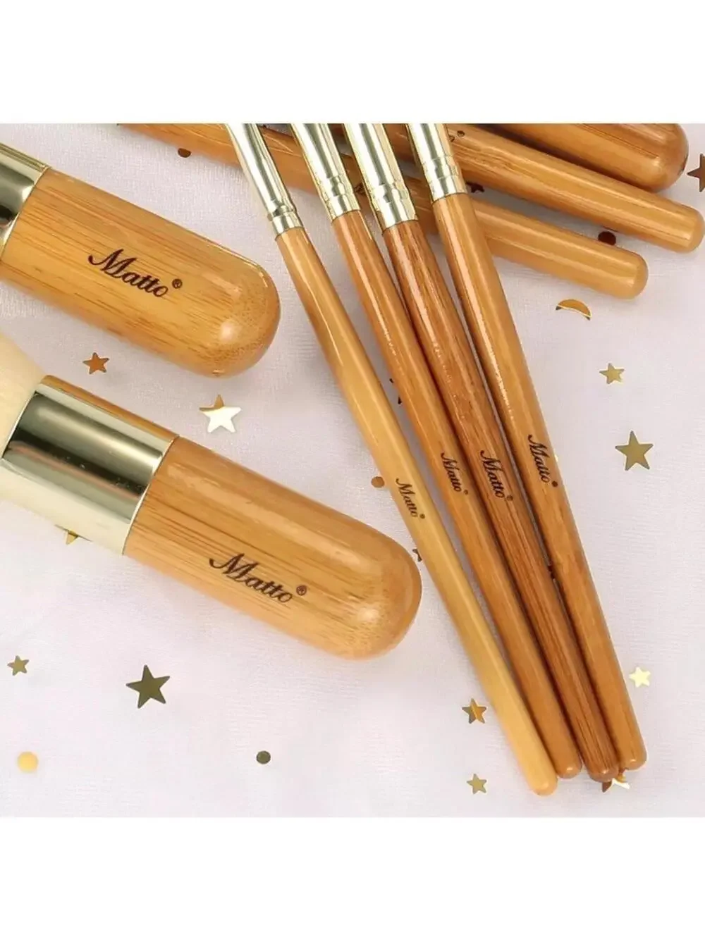 Makeup Brushes 9-Piece Makeup Brush Set Foundation Brush with Travel Makeup Bag